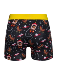 Veselé pánske boxerky Sliepka kozmonautka