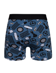 Vidám férfi boxeralsó Sofőr