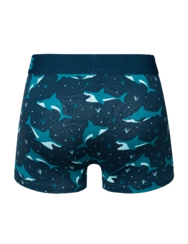 Skrátené pánske boxerky Modrý žralok