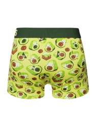 Rövid szárú férfi bokszeralsó Pixelavokádó