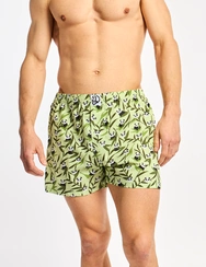 Veselé pánske trenky Pandy a bambus