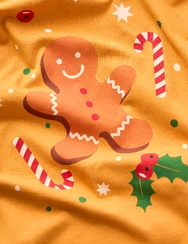 Veselé pánske pyžamo Medovníčky a sladkosti