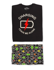 Veselé pánske pyžamo Nabíjam sa