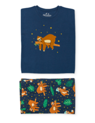 Veselé pánské pyžamo Ospalý lenochod