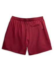 Rebarbaravörös férfi fürdőshort