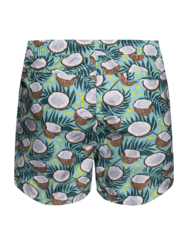 Veselé pánské plavkové šortky Kokosový ořech