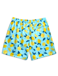 Vidám férfi fürdőnadrág Nyári citromok