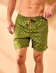 Short de bain rigolo pour hommes Palmiers Short de bain rigolo pour hommes Palmiers