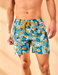 Vidám férfi fürdőruha Trópusi sör