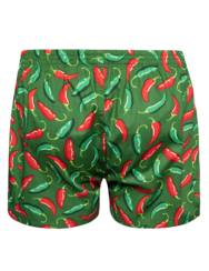Vidám férfi alsónadrág Chili paprika