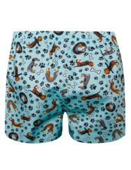 Živahne moške široke boksarice Jazbečar