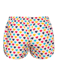 Весели дамски свободни боксерки Цветни сърца
