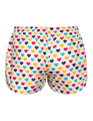 Veselé dámske trenky Farebné srdiečka