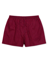Caleçons à motifs bleu et rouge pour hommes Caleçons à motifs bleu et rouge pour hommes