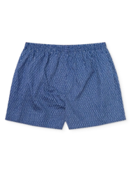 Caleçons à motifs bleu et gris pour hommes Caleçons à motifs bleu et gris pour hommes