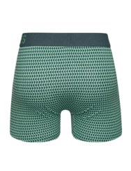 Boxer aderenti da uomo stampati verde pastello