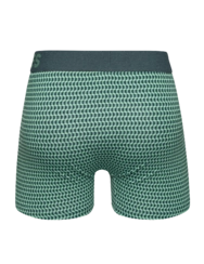 Pastelovo zelené pánske vzorované boxerky
