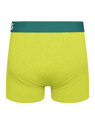 Világos lime színű férfi bokszeralsó