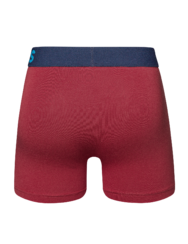 Sötétpiros férfi bokszeralsó