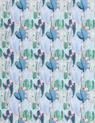 Kitchen Towel Blooming Cacti