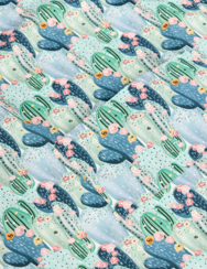 Kitchen Apron Blooming Cacti