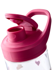 Veselá nápojová láhev Plameňáci a srdíčka 700 ml