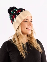 Bonnet tricoté et rigolo Ornement forestier