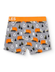 Veselé chlapecké boxerky Popelářské auto