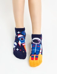 Veselé dětské kotníkové ponožky Astronaut