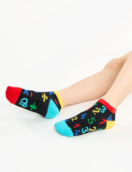 Весели детски къси чорапи Цифри