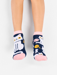 Calzini alla caviglia Buonumore per bambini Gattino giocherellone