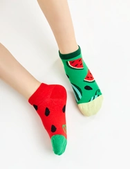 Veselé detské členkové ponožky Melónová sezóna