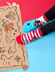 Socquettes rigolotes pour enfants Pirate