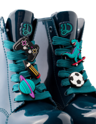 Vidám cipőfűző díszek Játékidő 5 db-os szett