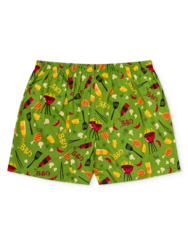 Весели мъжки свободни боксерки Време за барбекю