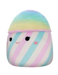 SQUISHMALLOWS Cukrová vata Bevin, 30 cm