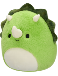SQUISHMALLOWS Fuzzamallows Tristan, a triceratopsz, 30 cm