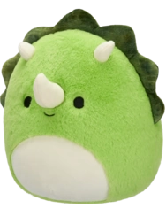 SQUISHMALLOWS Fuzzamallows Triceratops Tristan, 30 cm