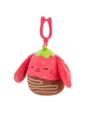 SQUISHMALLOWS Kulcstartó – Csokis nyuszi – Gunda, 9 cm