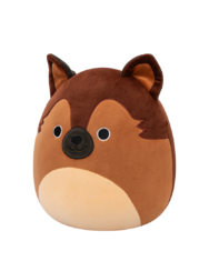 SQUISHMALLOWS Mario, a barna németjuhász, 30 cm