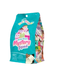 SQUISHMALLOWS Mystery balíček s voňavým plyšákem Mlsná partička