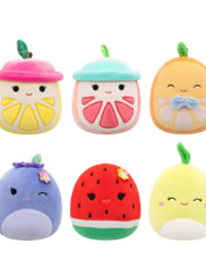 SQUISHMALLOWS Mystery csomag illatos plüssel Gyümölcs, 13 cm