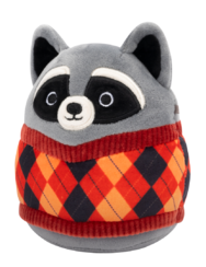 SQUISHMALLOWS Mýval Rocky, 20 cm