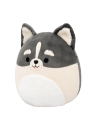 SQUISHMALLOWS Paolo sivobiely pomsky, 30 cm
