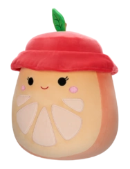 SQUISHMALLOWS Pomarančový plátok Celia, 30 cm