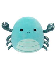 Squishmallows Carpio lo scorpione blu-verde, 40 cm