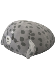 Squishmallows Stackables Odile la foca maculata grigia, 30 cm
