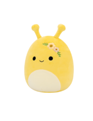 SQUISHMALLOWS Zarina, a sárga csiga, 20 cm