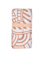 Sportovní rychleschnoucí ručník Béžová mandala