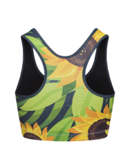 Gym Top Sunflower & Leaves